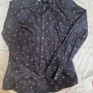 Banana Republic blue blouse size 4 or small. Very good condition